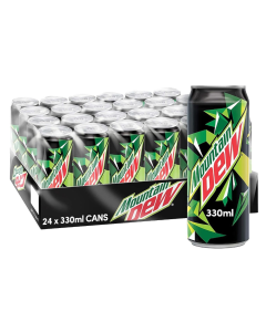 Mountain Dew Carbonated Soft Drink Can