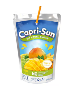 Capri Sun Mango pouch