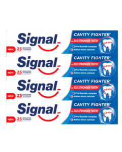 Signal Cavity Fighter Toothpaste For 10X Stronger Teeth